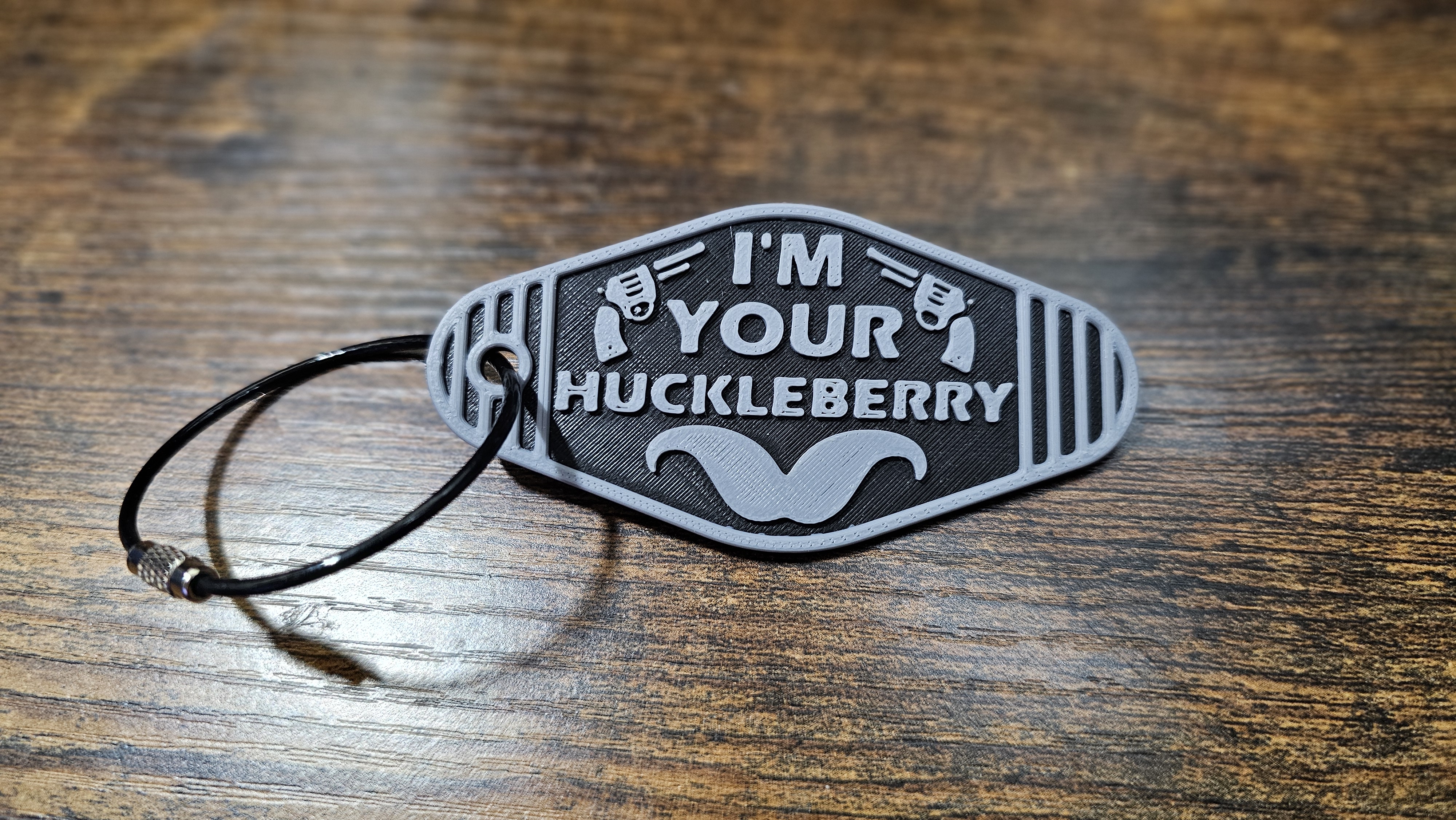 Custom Keychain - Personalized 3D printed keychain